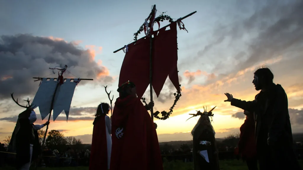 Historie Halloweenu - keltský svátek Samhaim