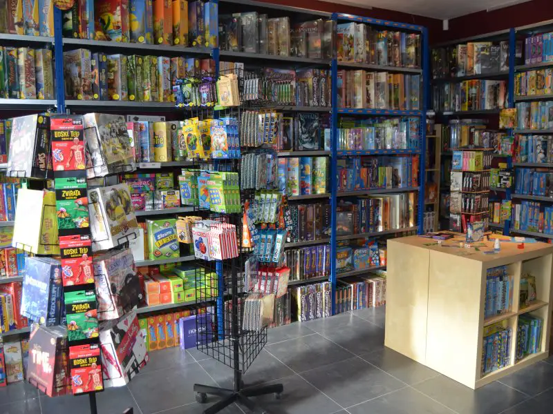 Store with Czech board games